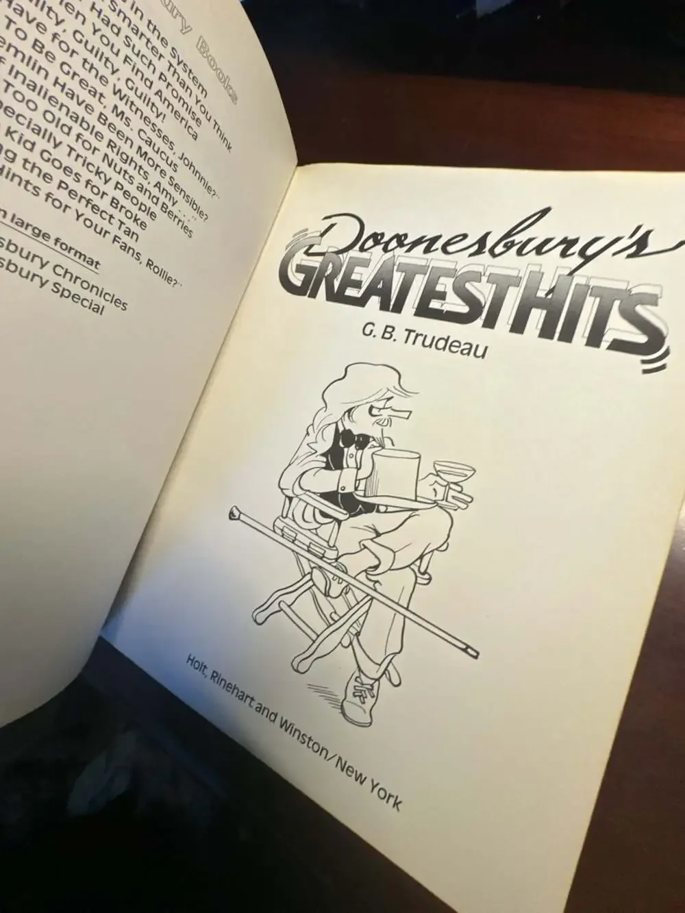 Doonesbury's Greatest Hits: A Mid-Seventies Revue by G.B. Trudeau (1978 Softcove